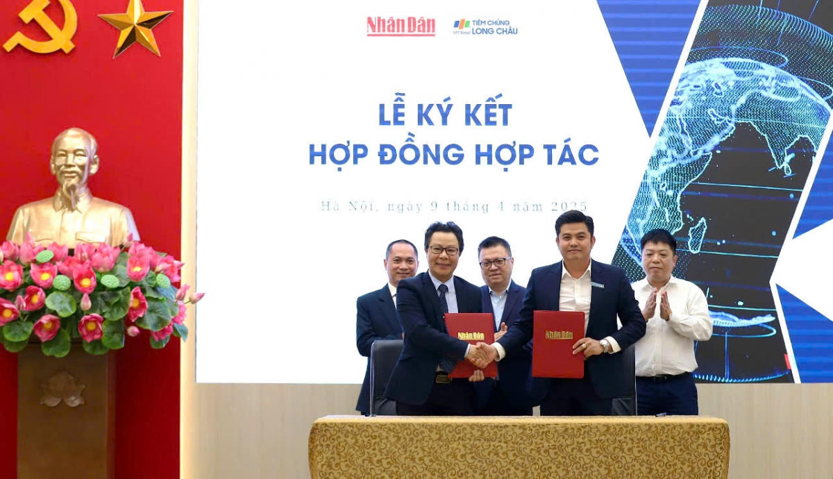 Báo Nhân Dân đồng hành cùng FPT Long Châu truyền thông y tế và chăm sóc sức khỏe